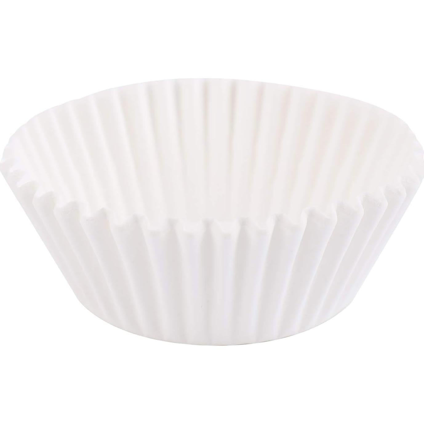 Forros para Cupcakes Tosnail 2000 Piezas Grado Alimenticio Blanco