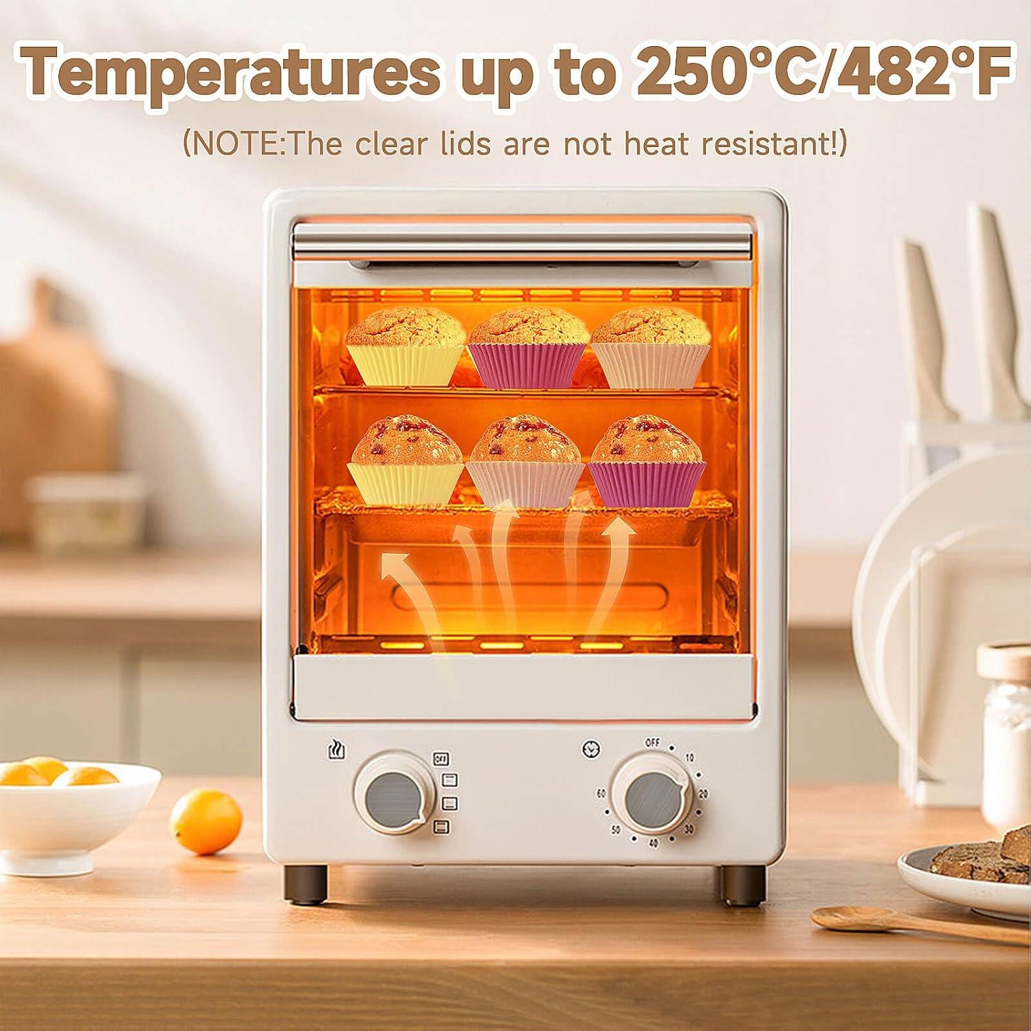 Forros de Cupcake Estándar xlloest Arcoíris Brillantes 400 Pzas