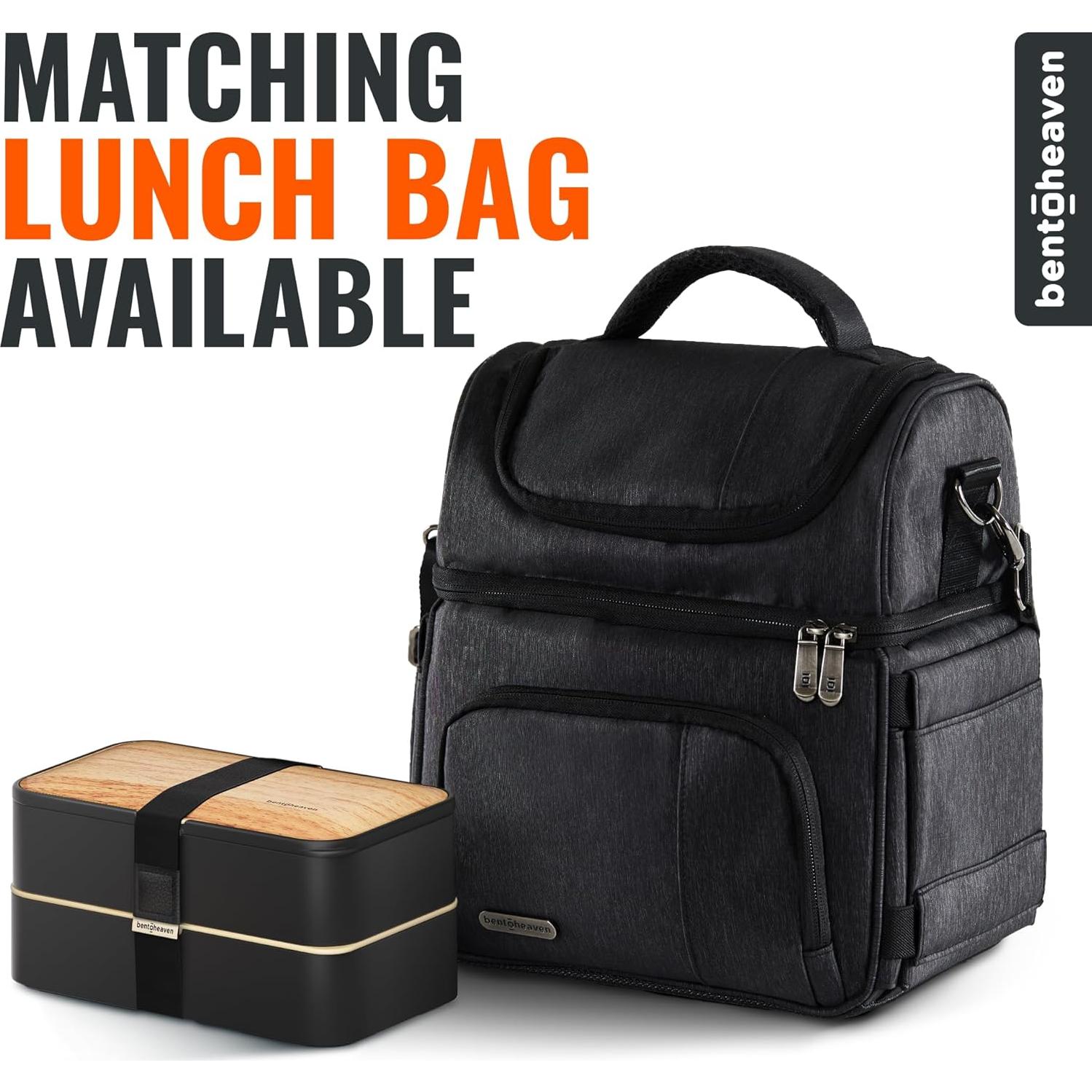 Caja Bento Premium Bentoheaven 1200 ml Apta Microondas y Lavavajillas