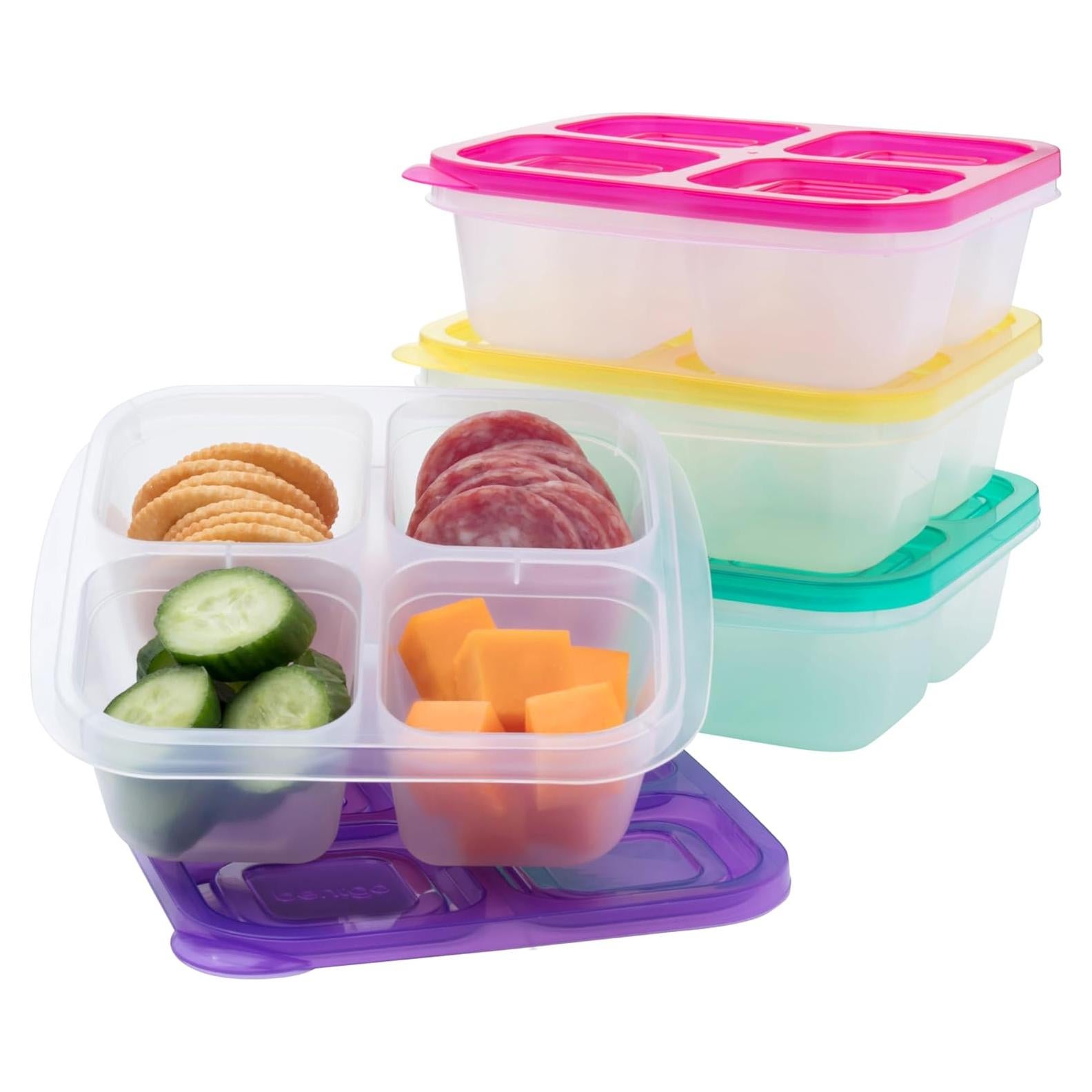 Contenedores de Snack Bentgo Easyboxes - Set de 4 Piezas