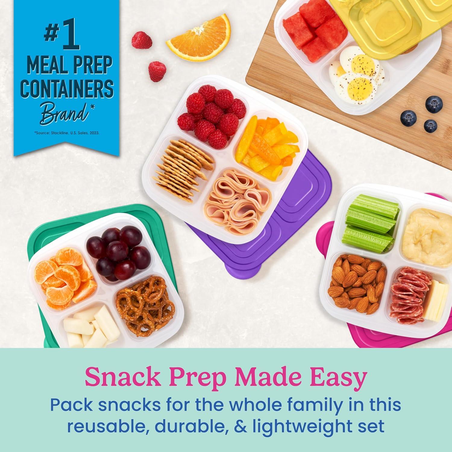 Contenedores de Snack Bentgo Easyboxes - Set de 4 Piezas