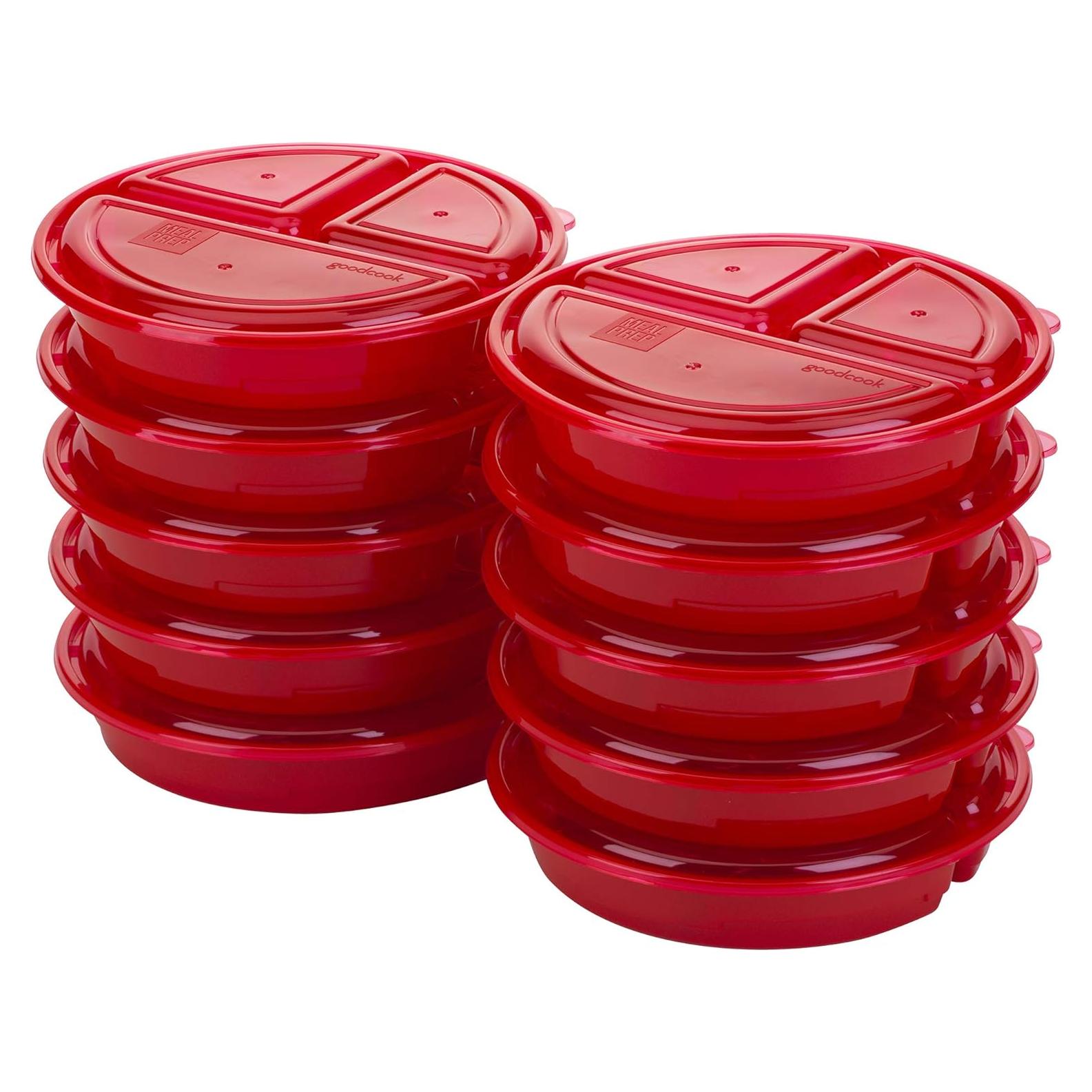 Juego de Contenedores GoodCook 10 Piezas A Prueba de Microondas