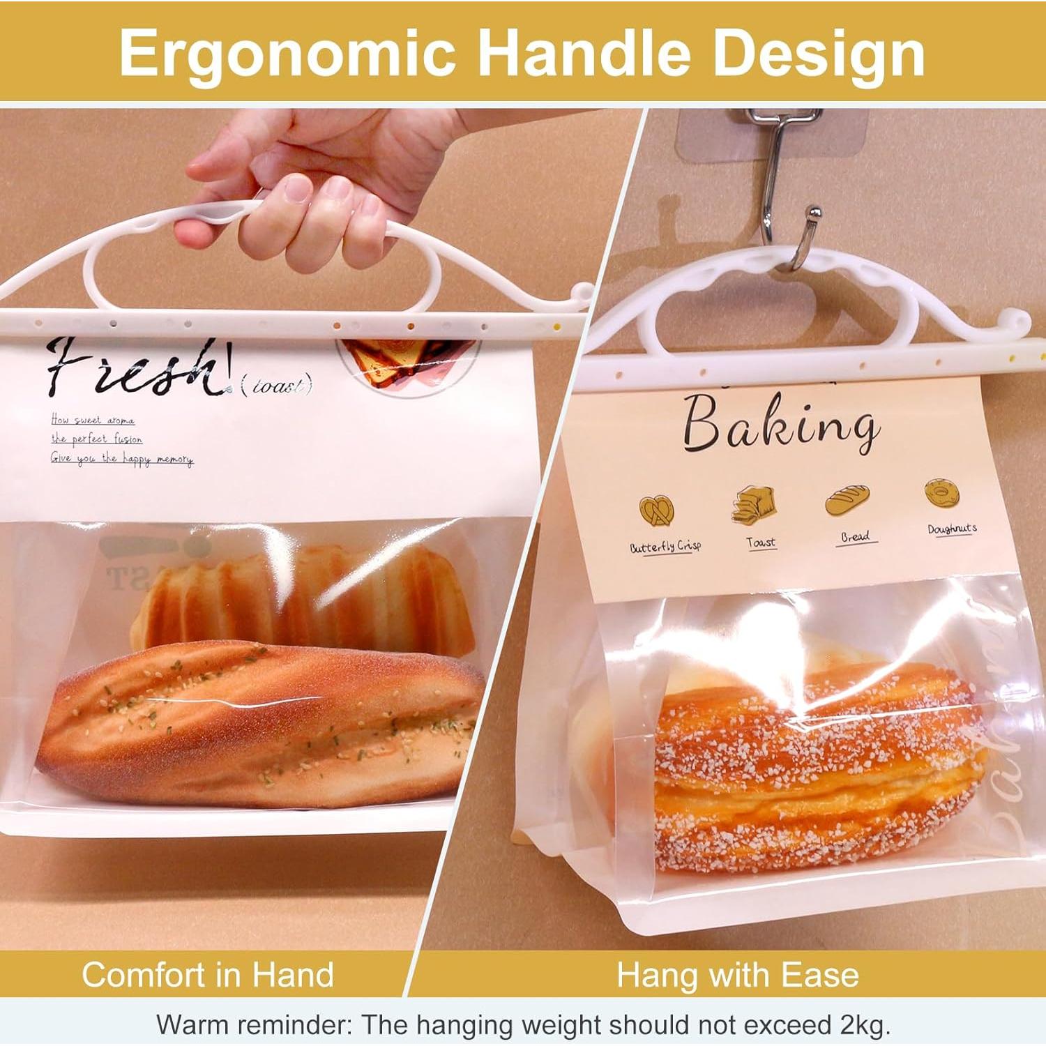 Pinzas para bolsas de comida SumDirect, 12 piezas reutilizables