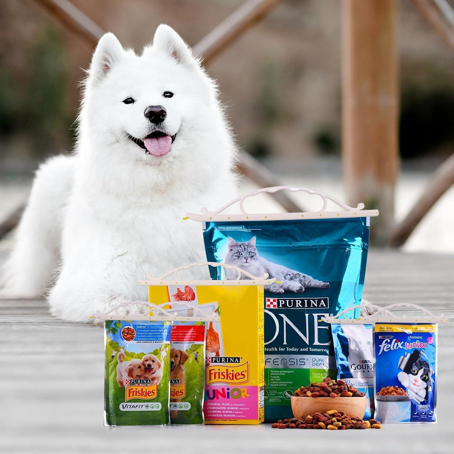 Pinzas para bolsas de comida SumDirect, 12 piezas reutilizables