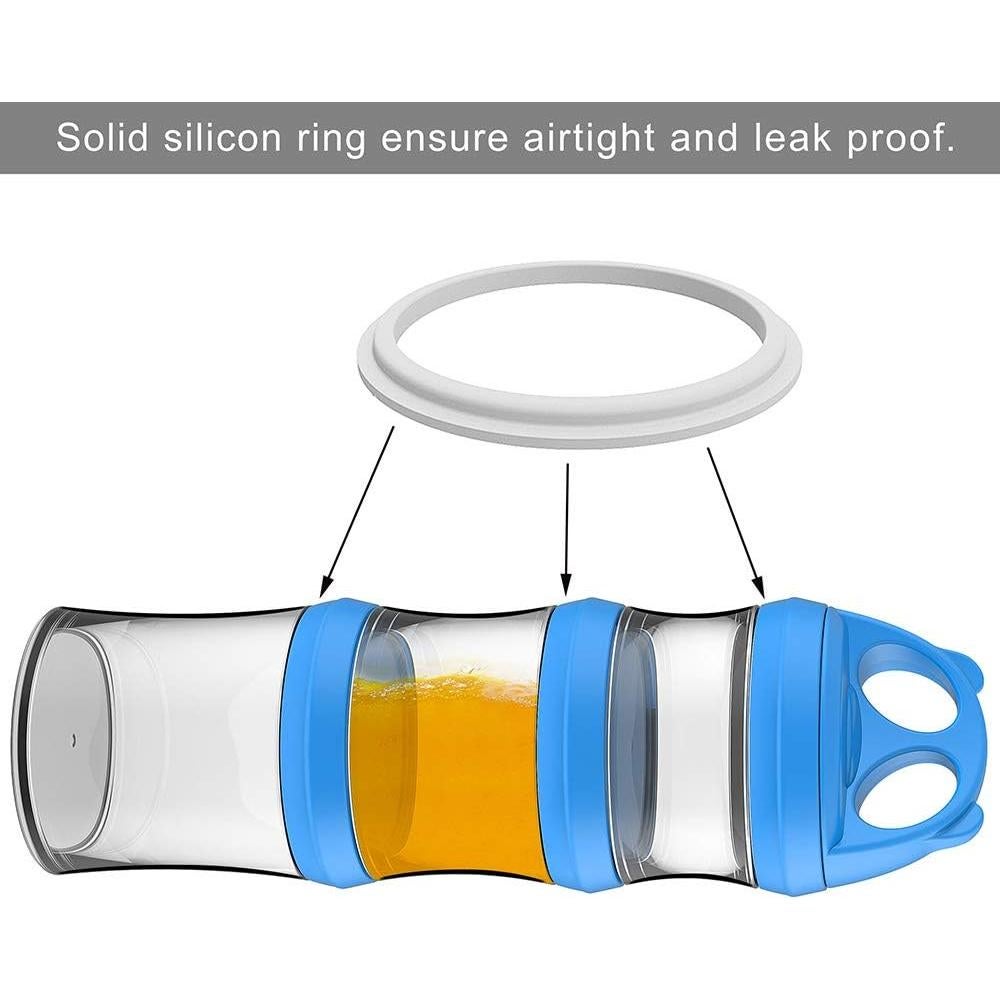 Tarros de Snack Apilables BeneLabel 3 Piezas 793.79ml BPA Free