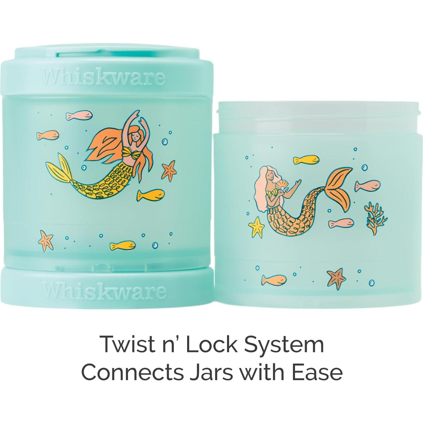 Contenedores Apilables Whiskware para Snacks Sirena 3 Tazas