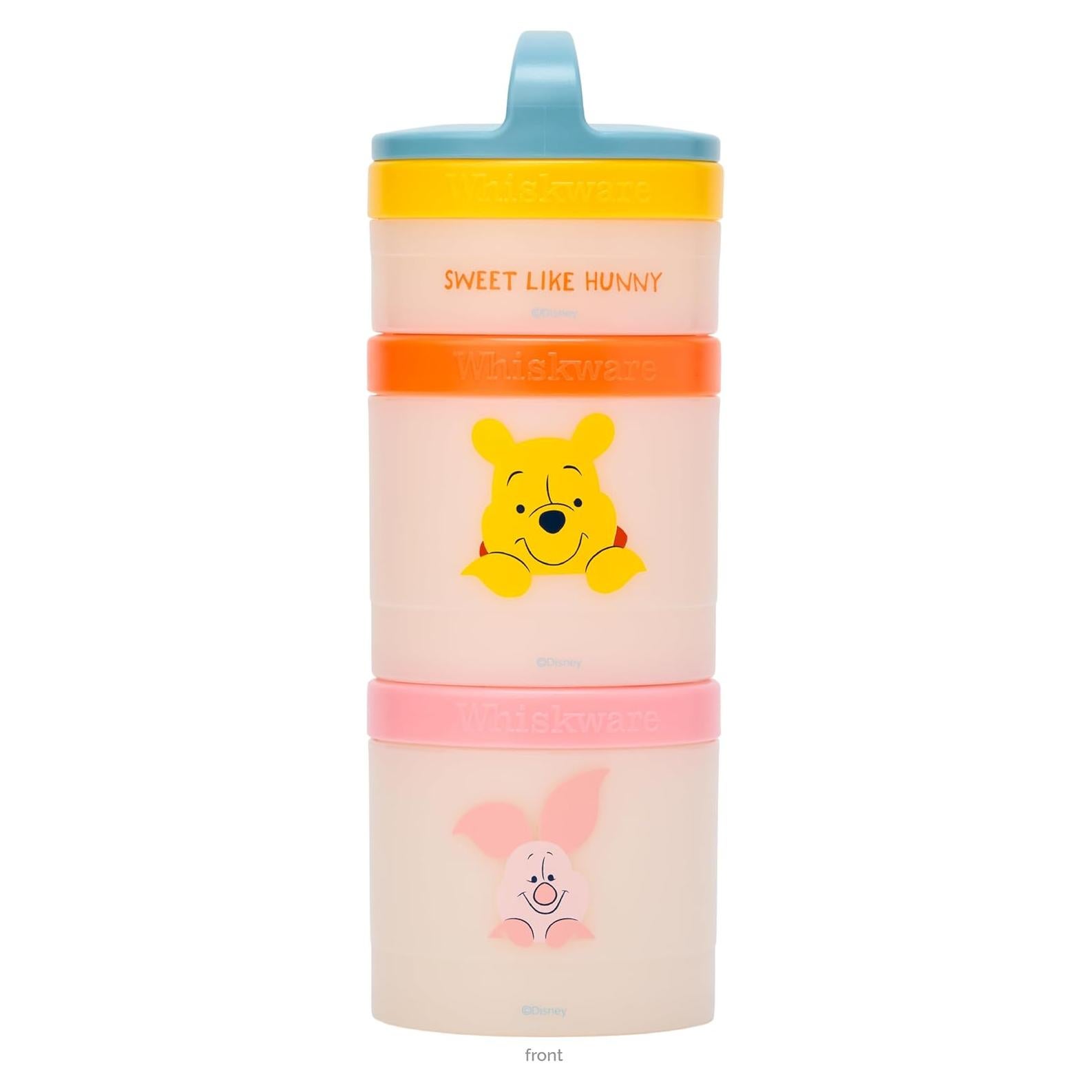 Contenedores apilables Whiskware Disney Winnie Pooh 3 tazas