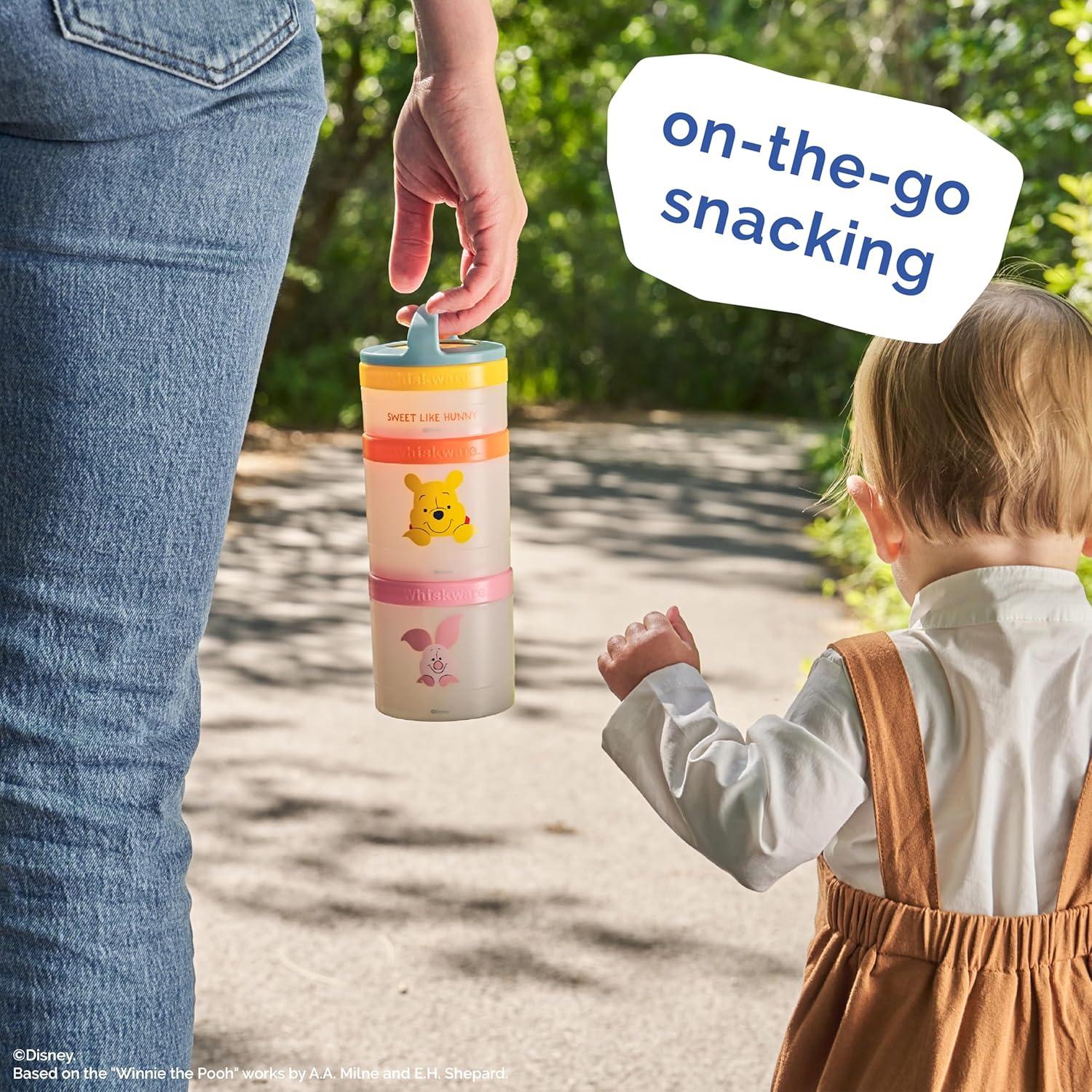 Contenedores apilables Whiskware Disney Winnie Pooh 3 tazas