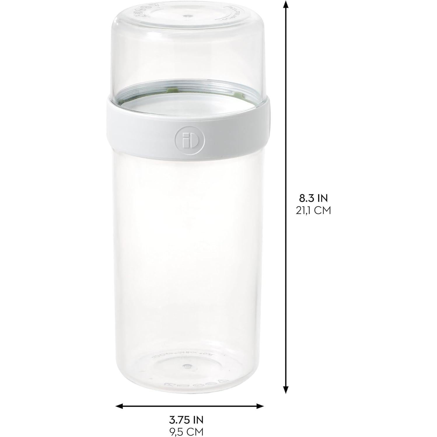 Contenedores de Comida Grande iDesign Stack 'n Snack Set de 2