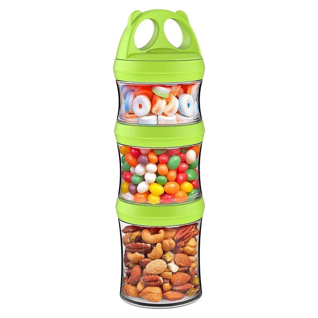 Contenedores de Almacenamiento SELEWARE 28oz Apilables y A Prueba de Fugas