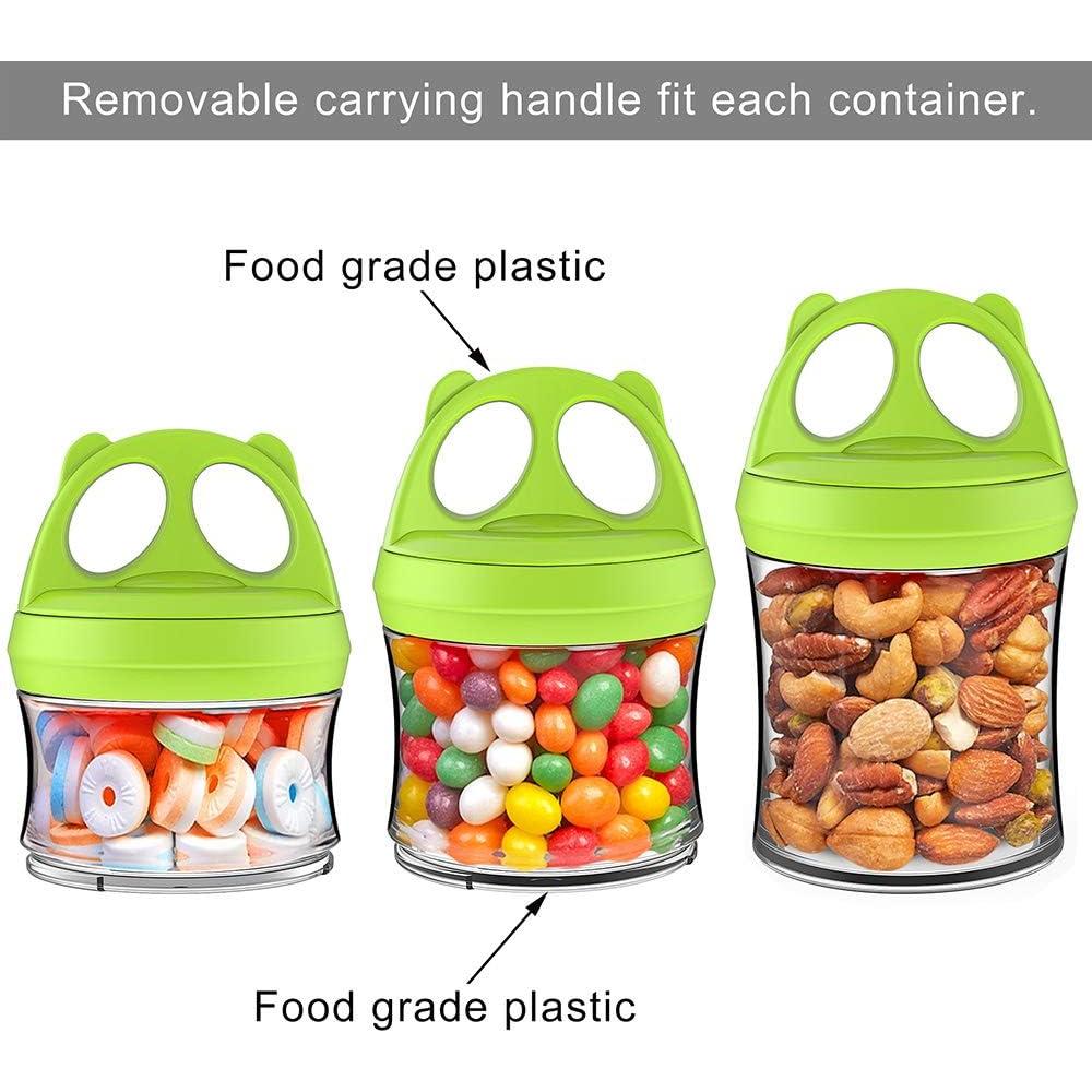 Contenedores de Almacenamiento SELEWARE 28oz Apilables y A Prueba de Fugas