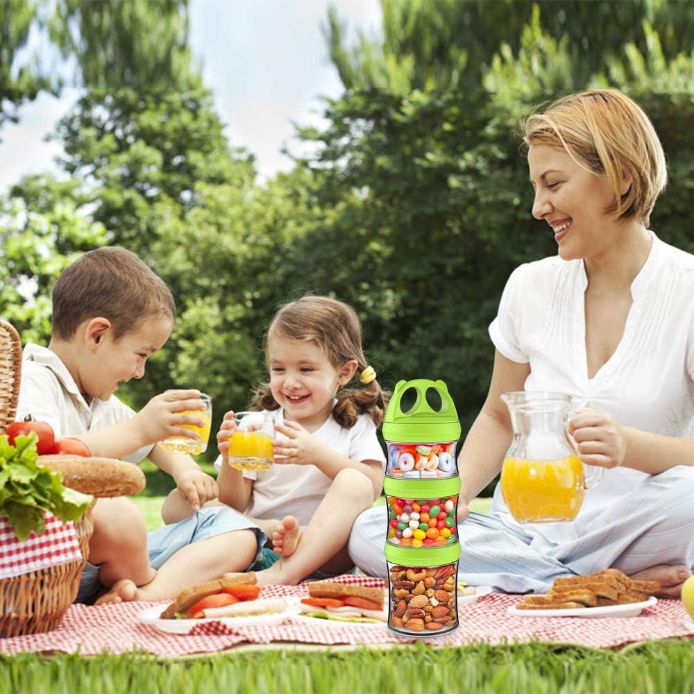 Contenedores de Almacenamiento SELEWARE 28oz Apilables y A Prueba de Fugas