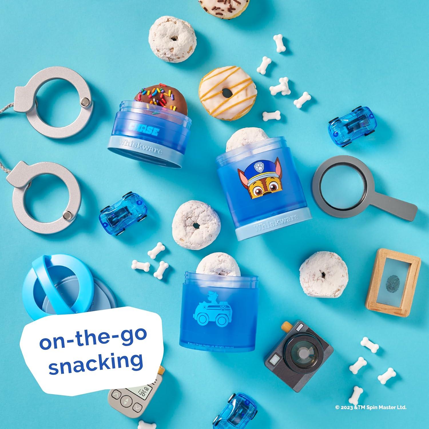 Contenedores apilables Whiskware Paw Patrol 3 piezas 710 ml