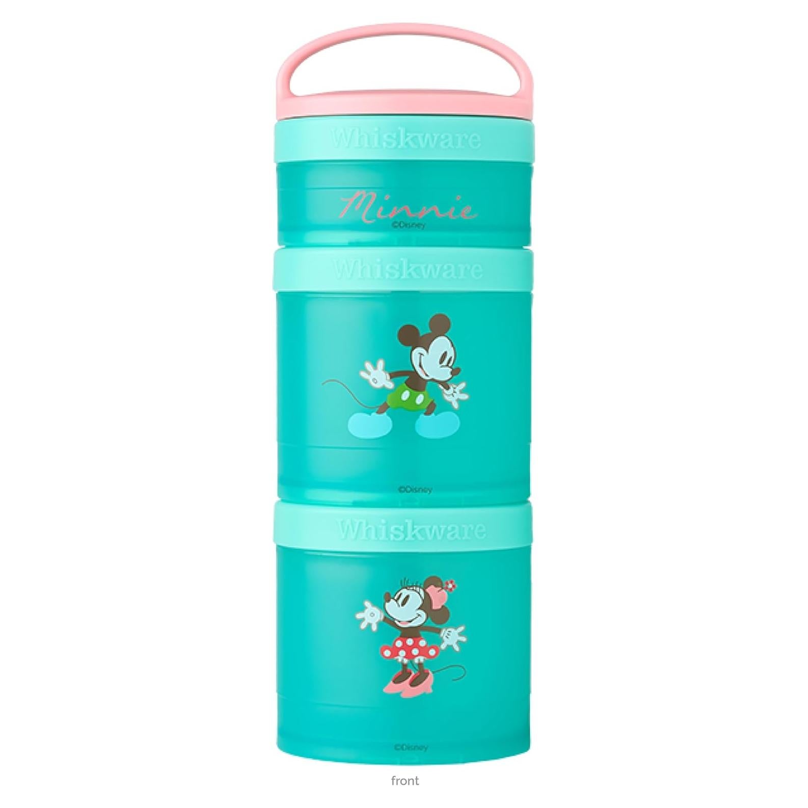 Contenedores Apilables Whiskware Disney Mickey Minnie 3 Tazas