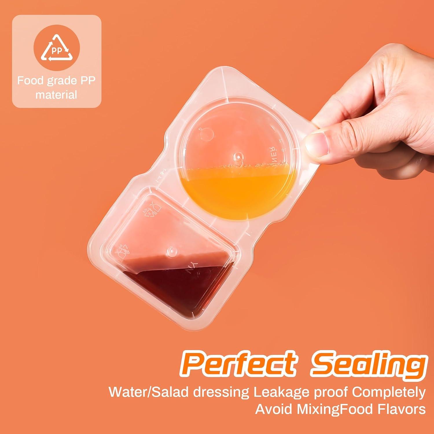 24 Recipientes Reutilizables ALFEVA con Tapas y 10 Tenedores