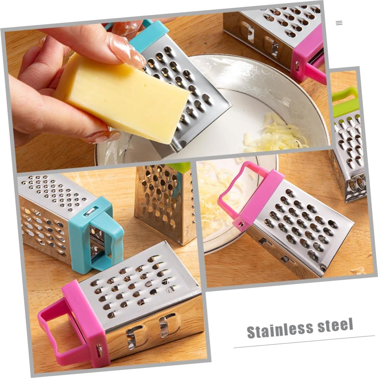 Rallador de Queso y Cortador de Verduras Ciieeo 3 Piezas