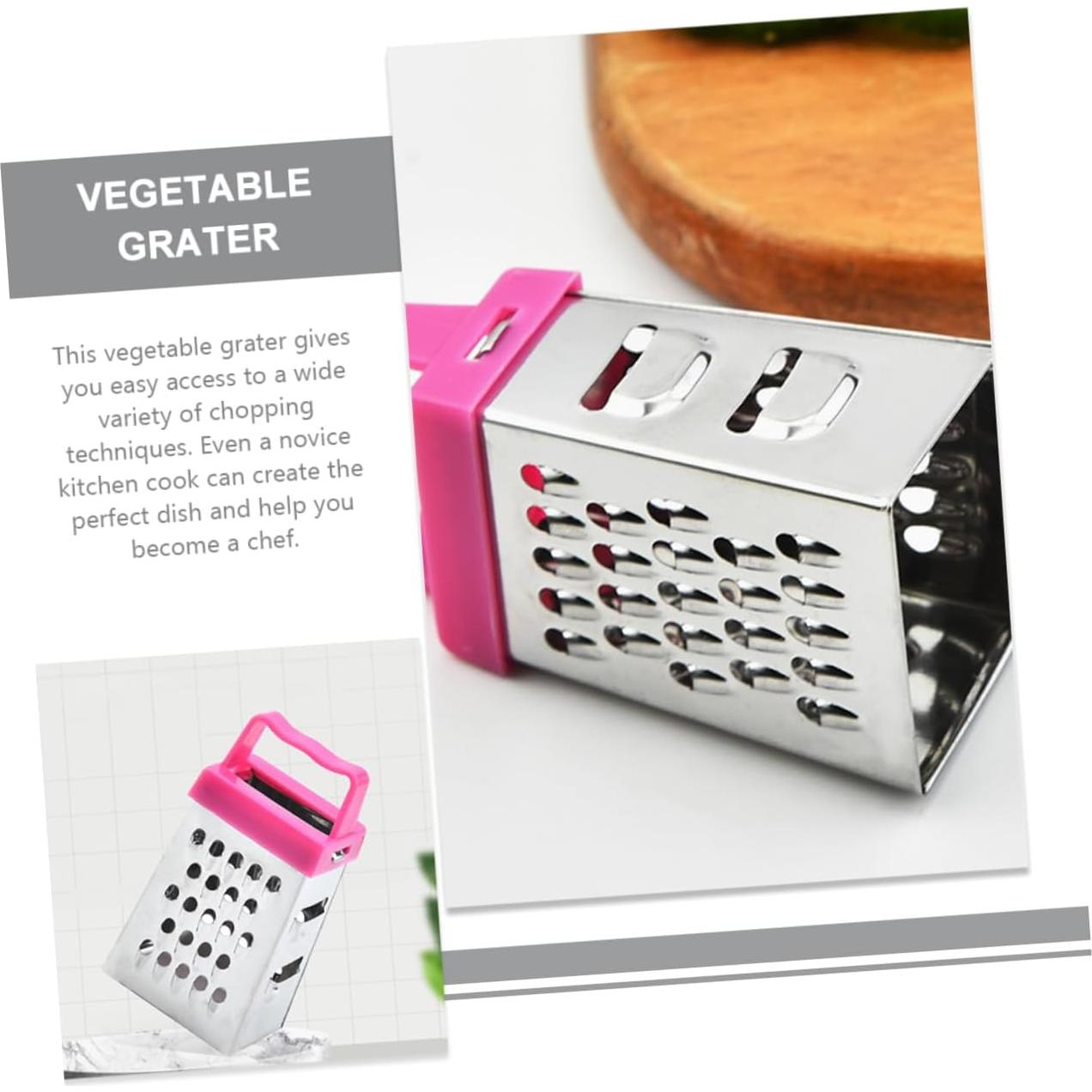 Rallador de Queso y Cortador de Verduras Ciieeo 3 Piezas