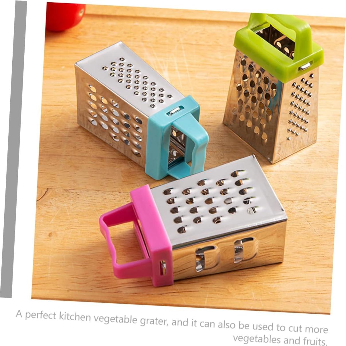 Rallador de Queso y Cortador de Verduras Ciieeo 3 Piezas