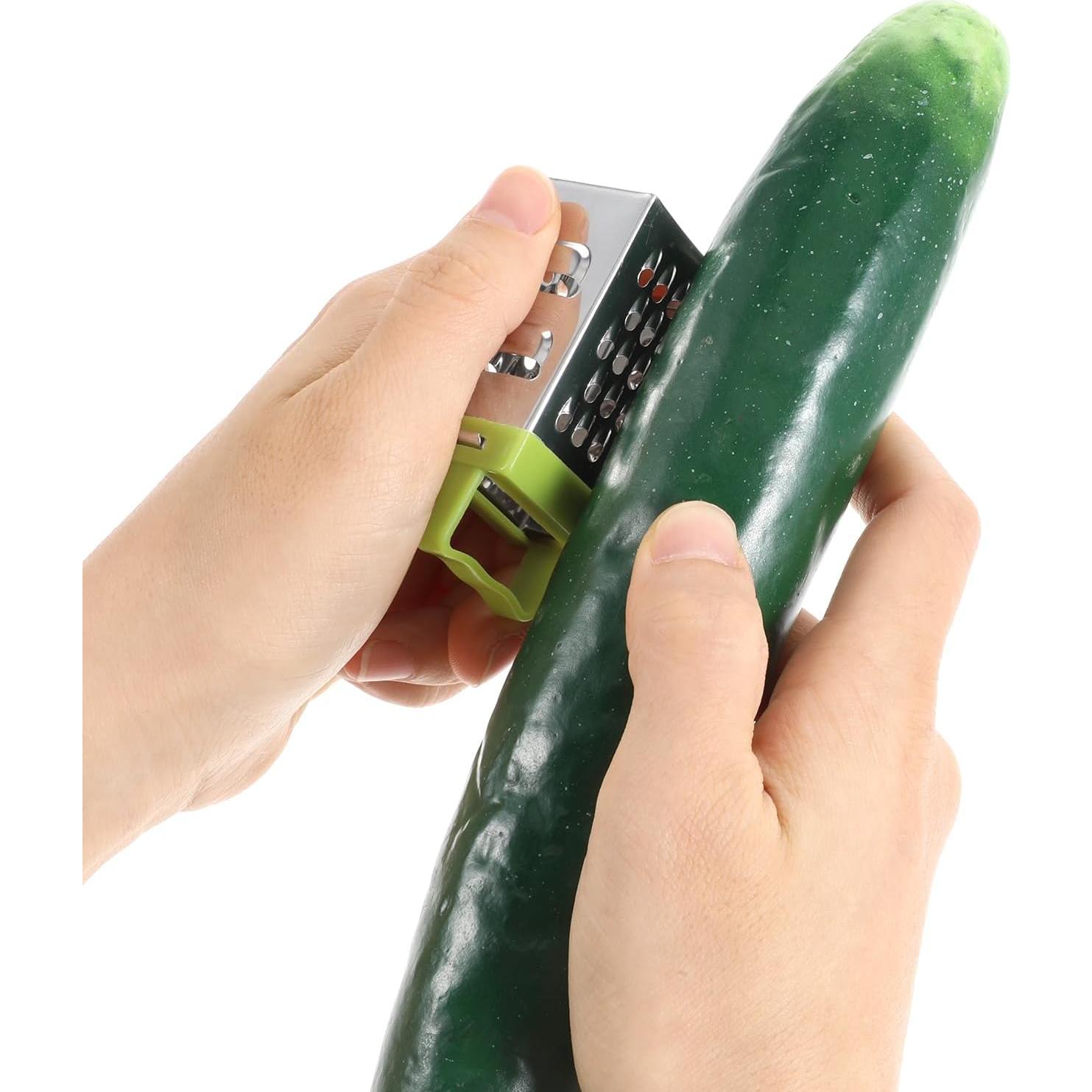 Set de 3 Mini Ralladores de Acero Inoxidable AOZUO