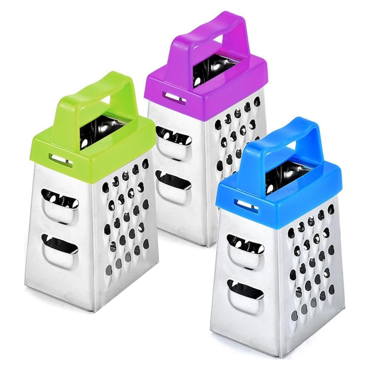 Mini Rallador de Queso GOODFEER - Acero Inoxidable, 3 Piezas