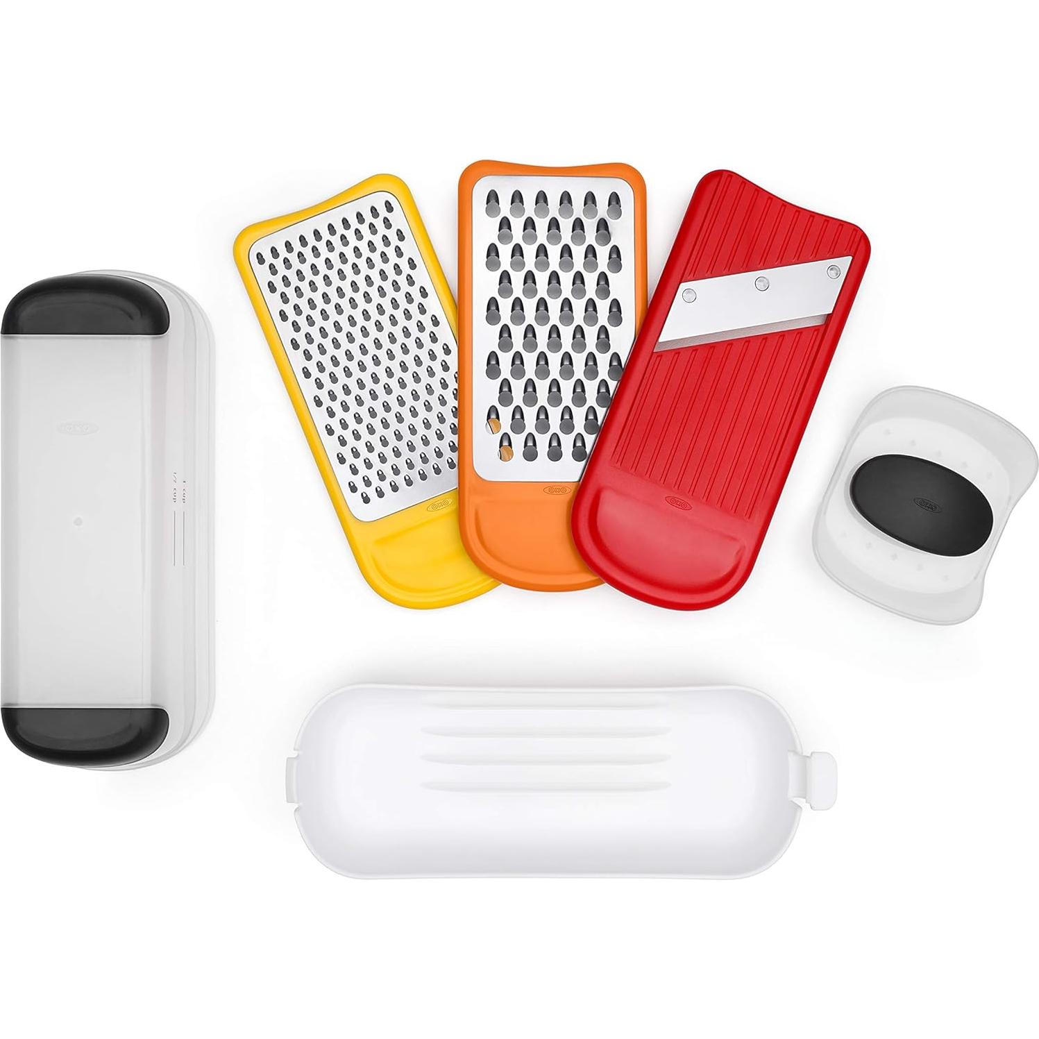 Set Mini Rallar y Cortar OXO Good Grips - 3 Piezas