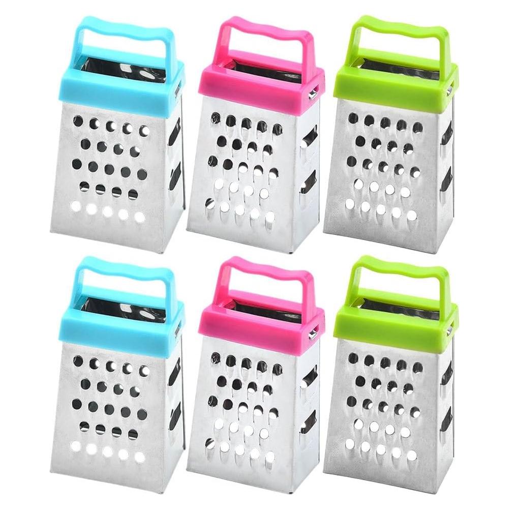 Ralladores Mini de Acero Inoxidable MAGICLULU - 6 Piezas