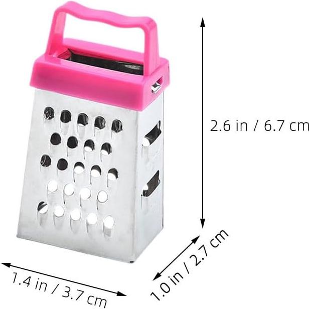 Ralladores Mini de Acero Inoxidable MAGICLULU - 6 Piezas