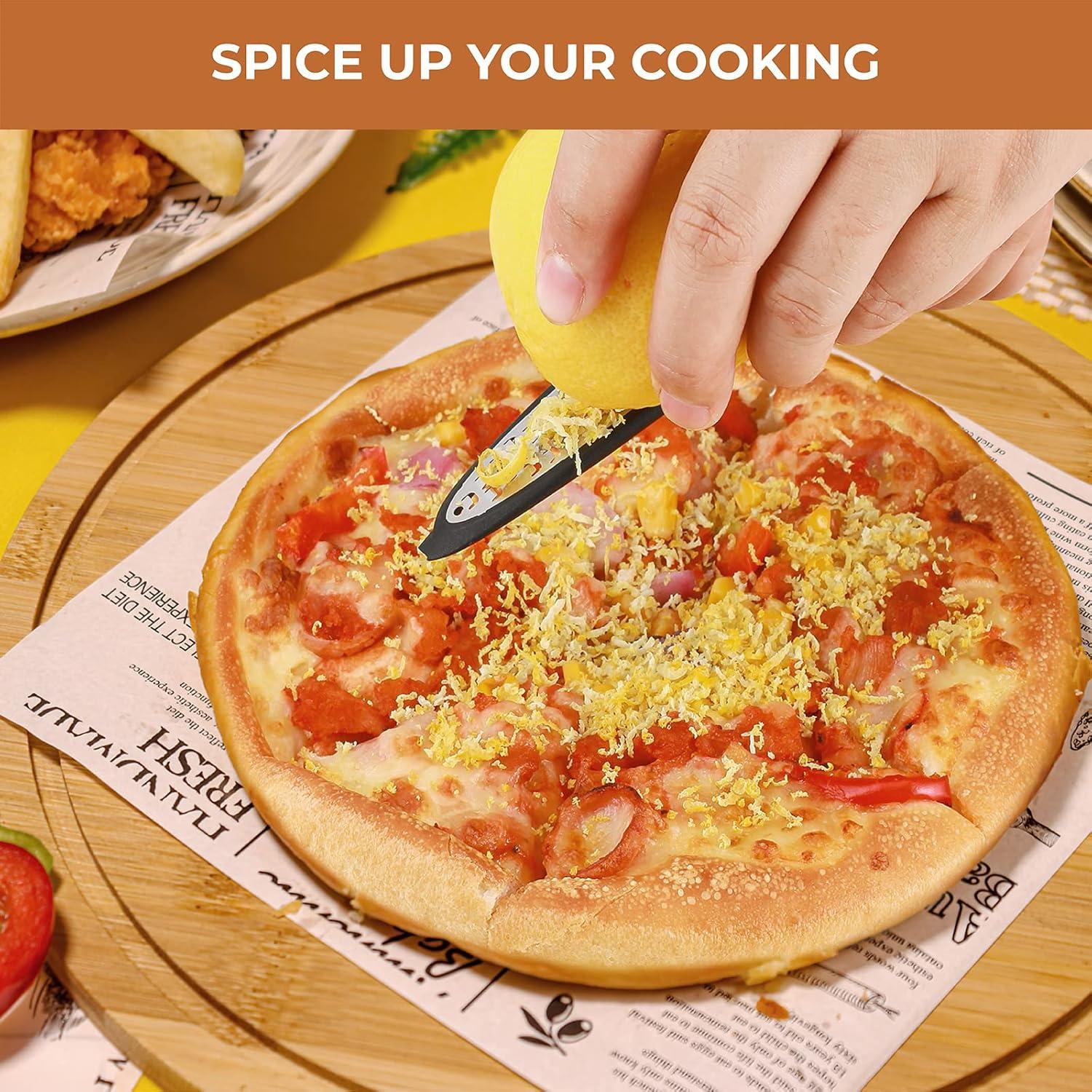 Rallador de Cítricos 4 en 1 Pisol - Acero Inoxidable, Apto Lavavajillas