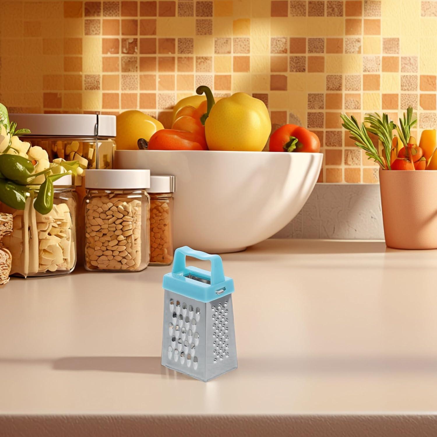 Mini Ralladores de Queso Amosfun Acero Inoxidable 6 Piezas