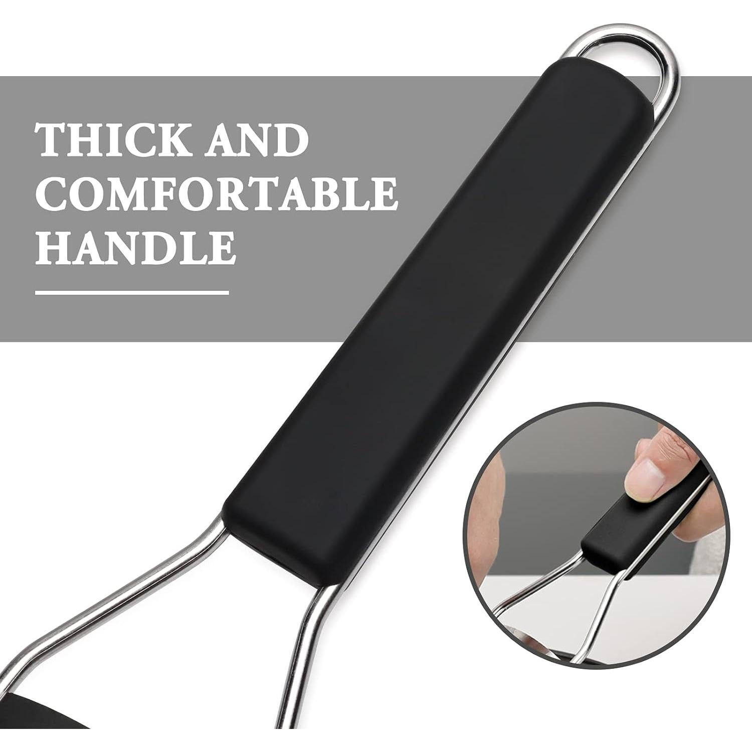 Juego de Ralladores Cambom de Acero Inoxidable 3 Piezas Negro