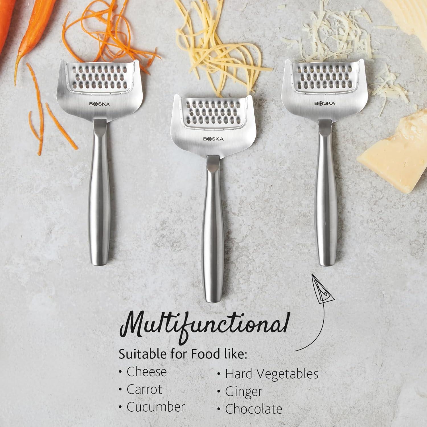 Rallador de Queso Boska Acero Inoxidable 17.78 cm Multifuncional