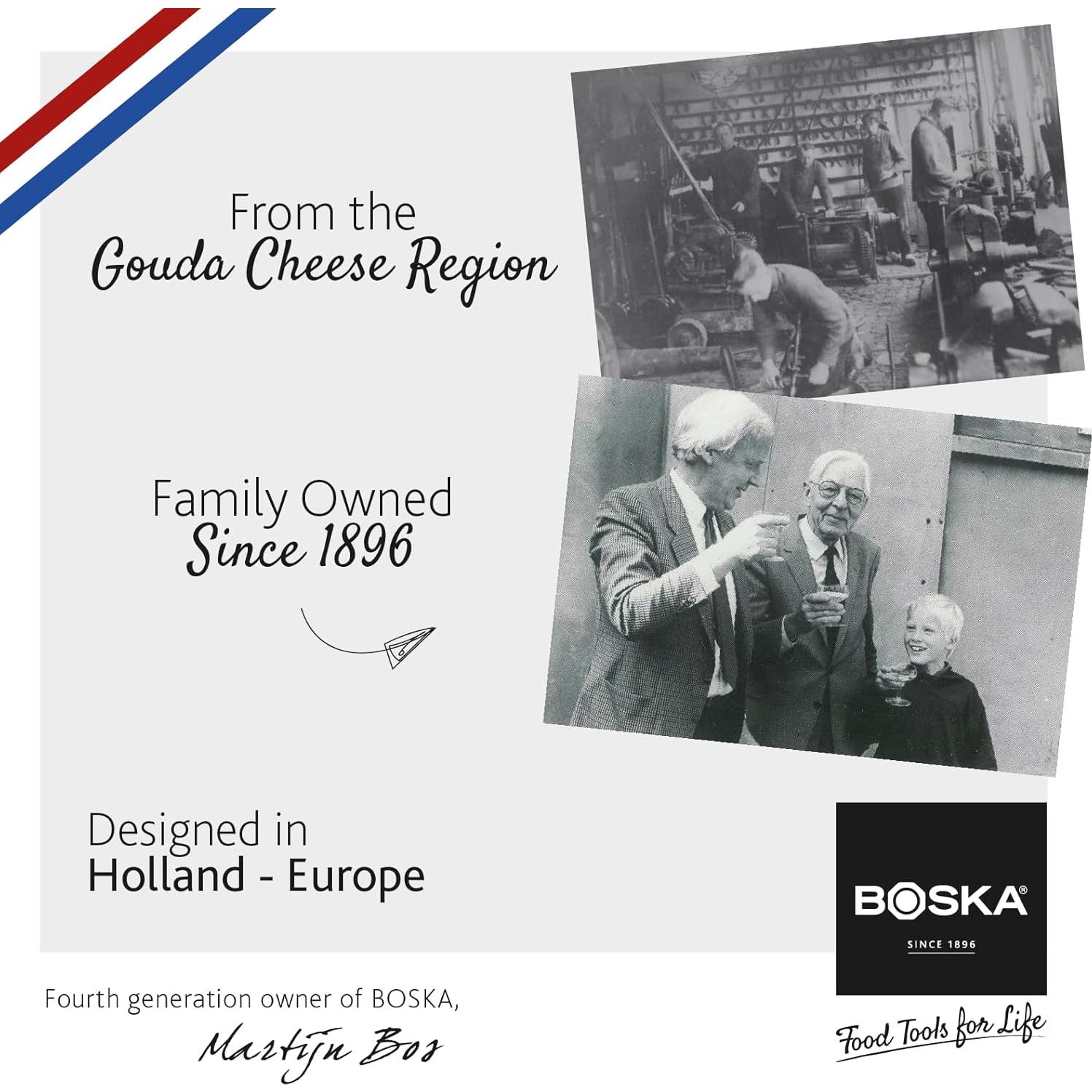 Rallador de Queso Boska Acero Inoxidable 17.78 cm Multifuncional