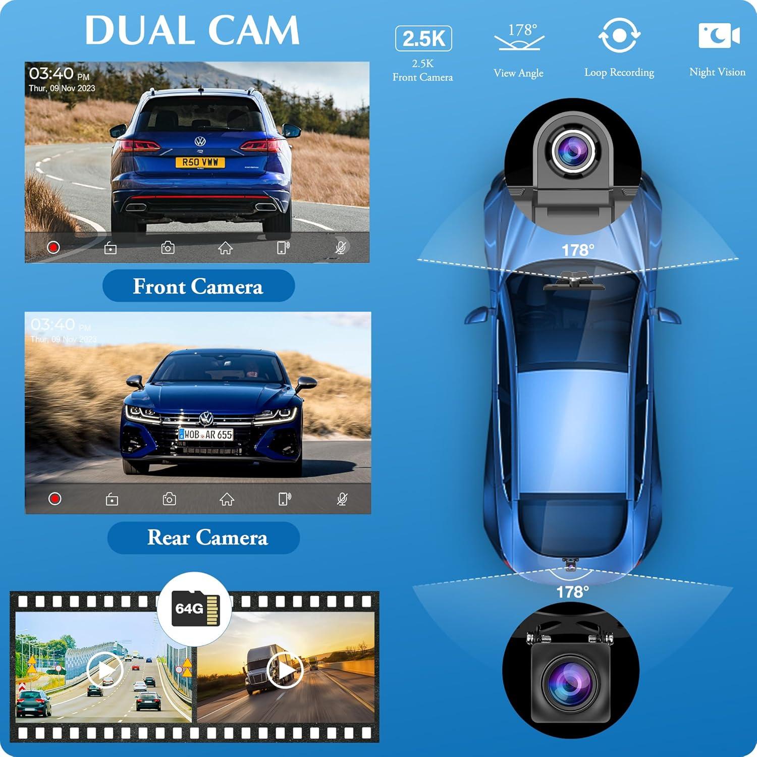 Carpuride W905 Pantalla Táctil 9" para Coche con Carplay