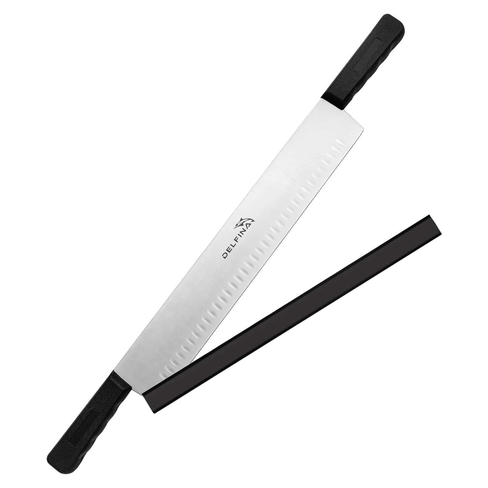 Cuchillo de Queso DELFINA 38 cm Doble Mango Antideslizante