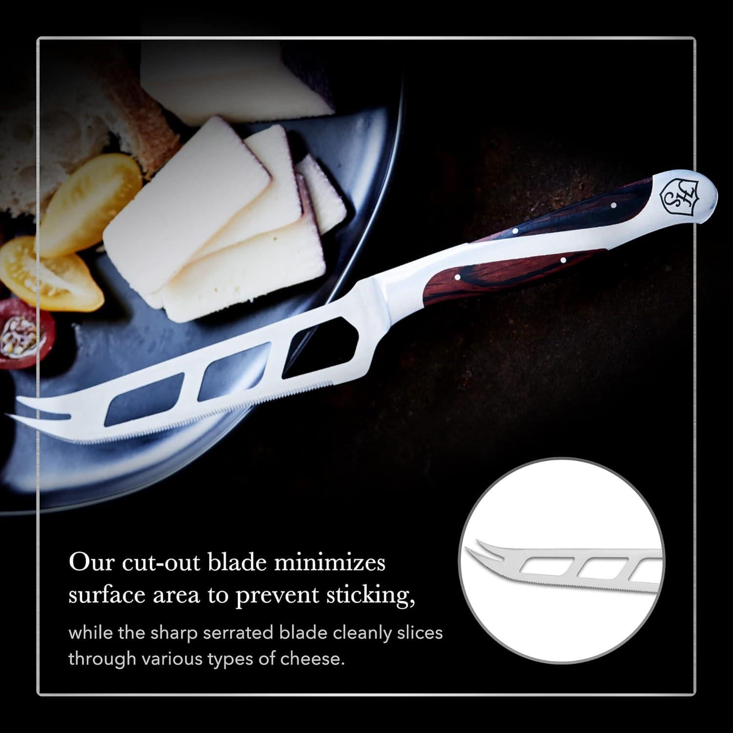 Cuchillo de Queso Hammer Stahl HS-6315 12.7 cm Acero Inoxidable