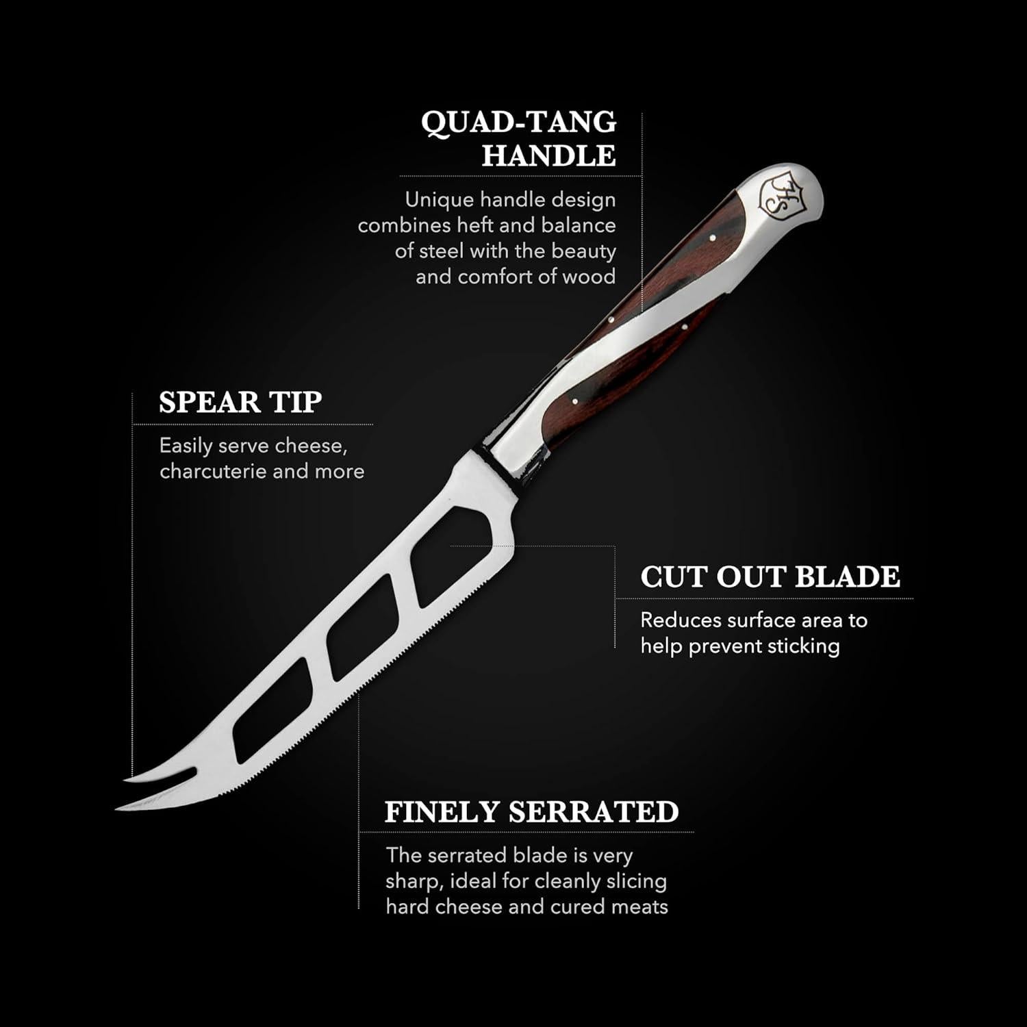 Cuchillo de Queso Hammer Stahl HS-6315 12.7 cm Acero Inoxidable