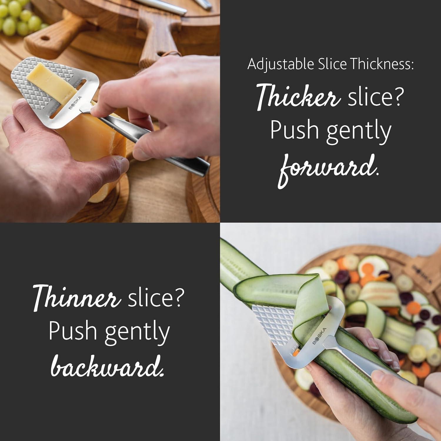 Cortador de Queso BOSKA Monaco+ Acero Inoxidable 205mm