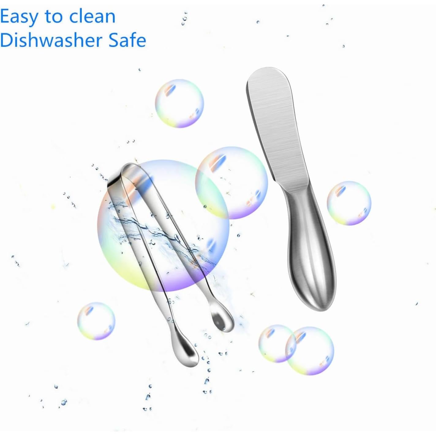 Juego de cuchillos para untar Sweetfamily 6 piezas acero inoxidable