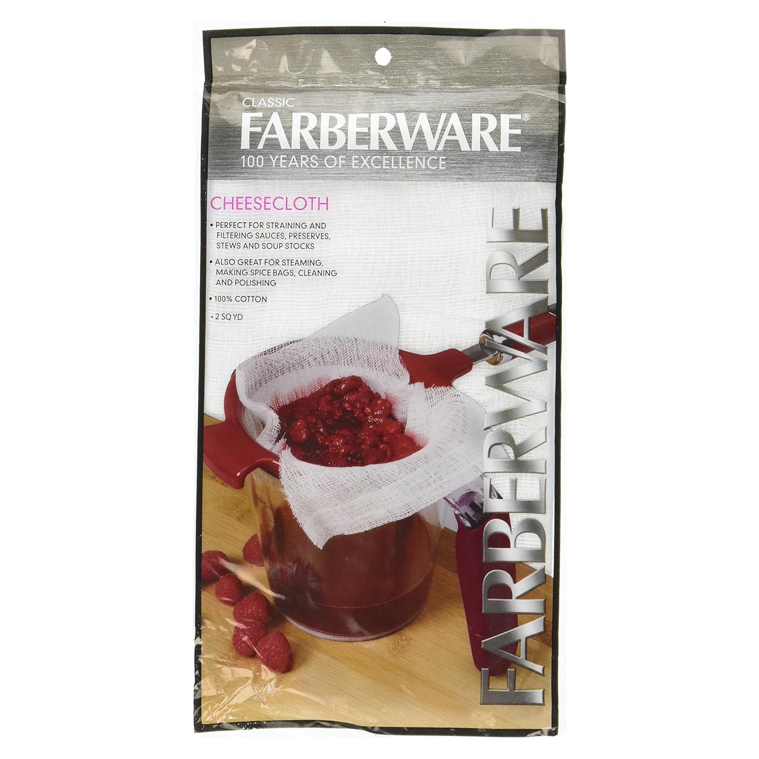 Gasa Clásica Farberware 100% Algodón Blanca 1.83 m²