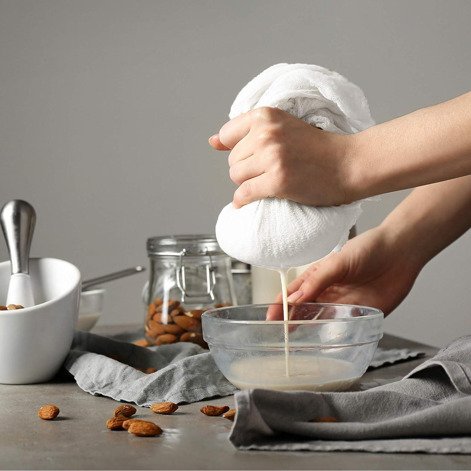 Tela de Queso de Algodón Fox Run 1.67 m² Blanca Reutilizable