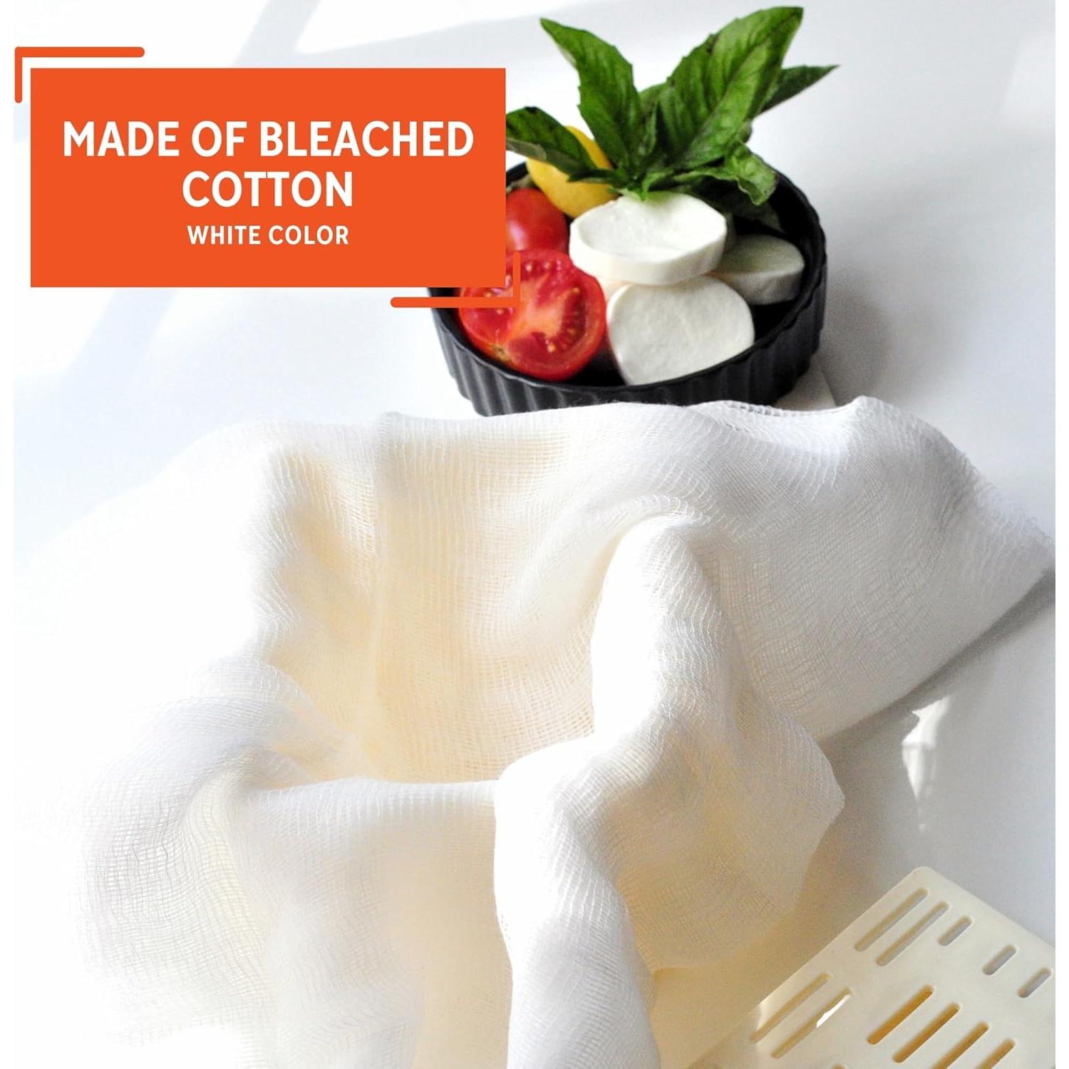 Gasa de Algodón IMUSA 88.9 x 177.8 cm Blanca Reutilizable