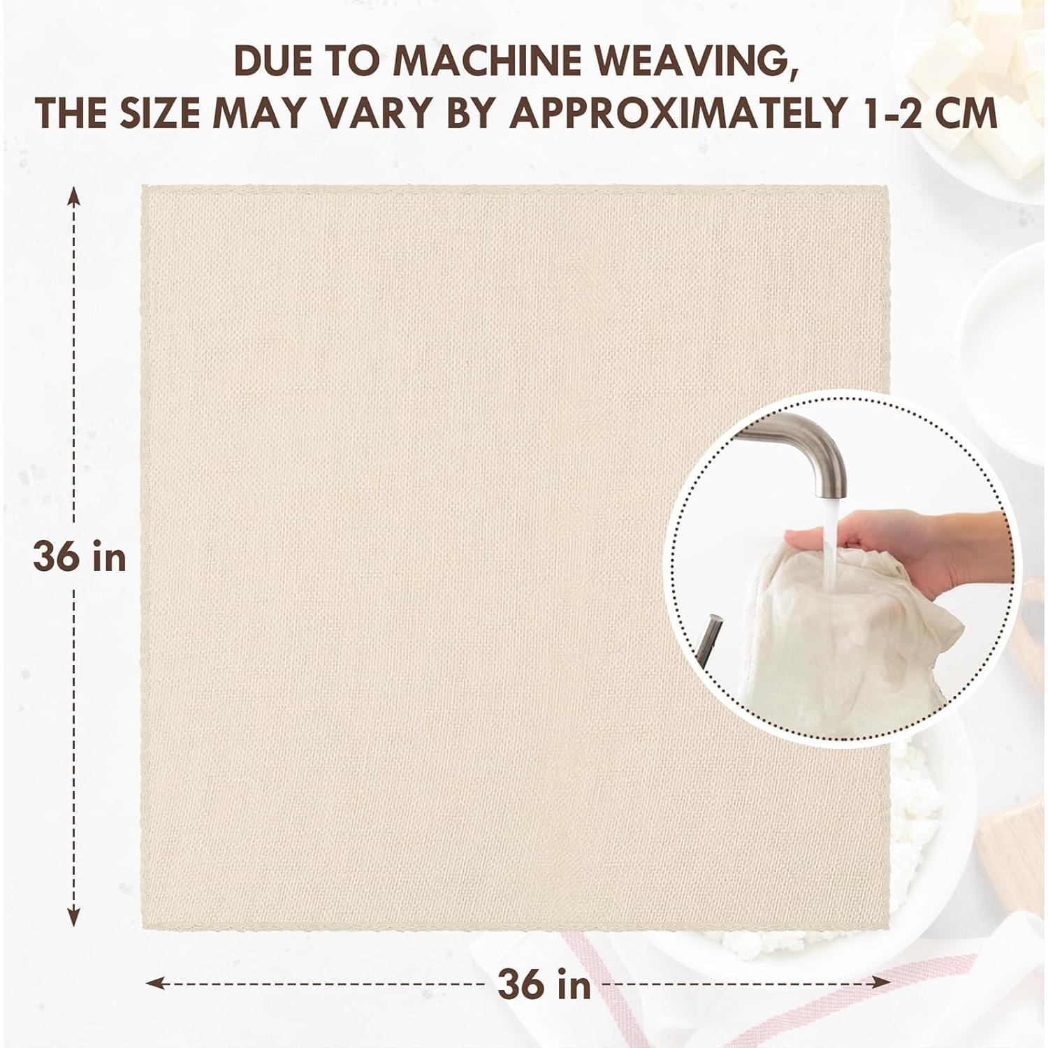 Gasa TOPULORS 100% Algodón Orgánico 91x91 cm Reutilizable