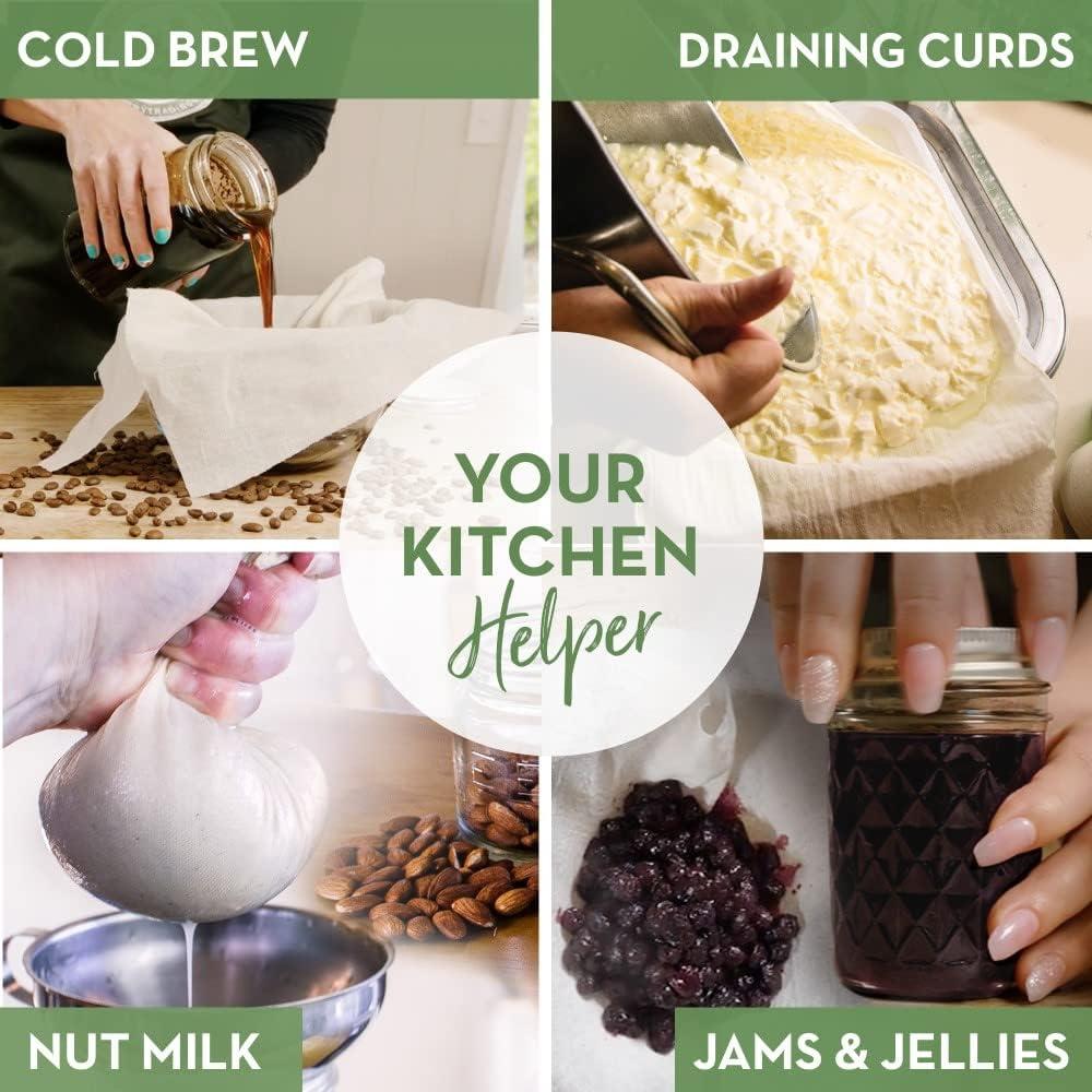 Gasa de Algodón Orgánico Reutilizable Country Trading 1.67 m²