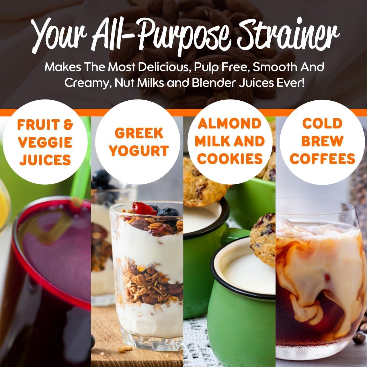 Bolsa de Leche de Nueces Ellie's Best 30x30 cm Reutilizable