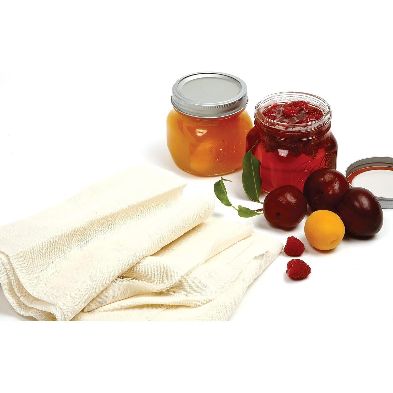 Tela de Queso Natural Norpro 100% Algodón 2 Yardas