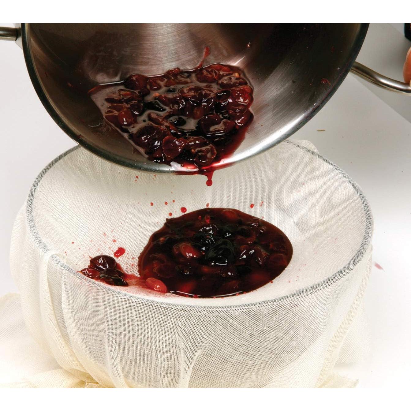 Tela de Queso Natural Norpro 100% Algodón 2 Yardas