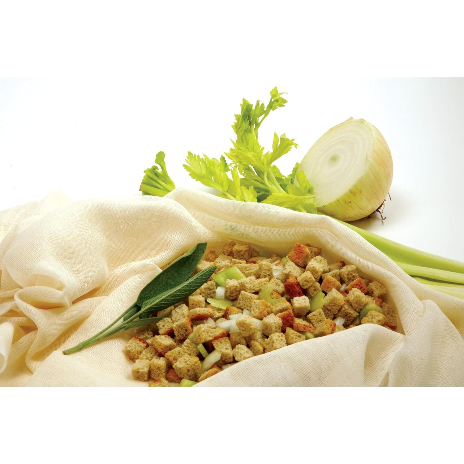 Tela de Queso Natural Norpro 100% Algodón 2 Yardas