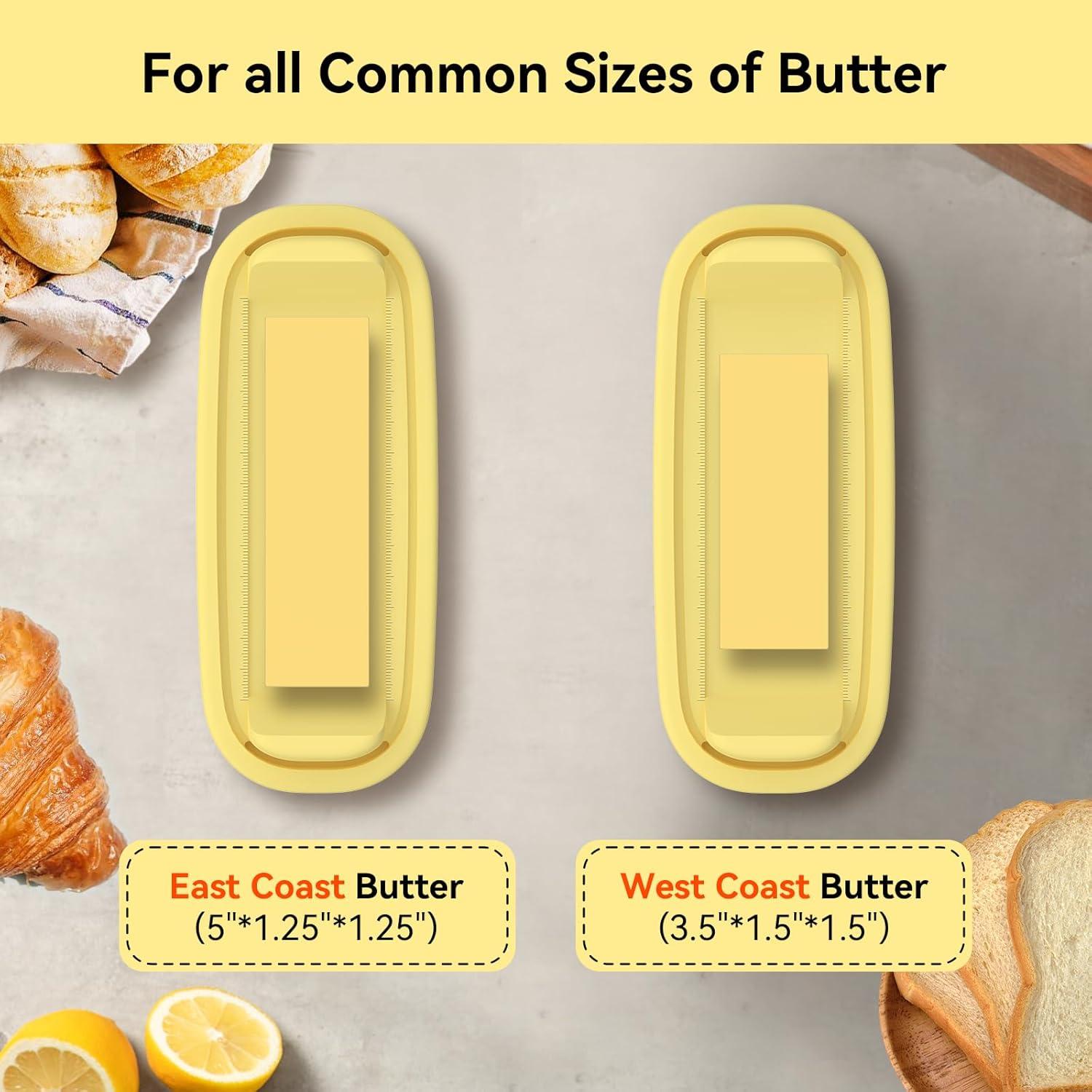 Plato para Mantequilla con Tapa y Cuchillo XICVIC 19.4x8.2cm