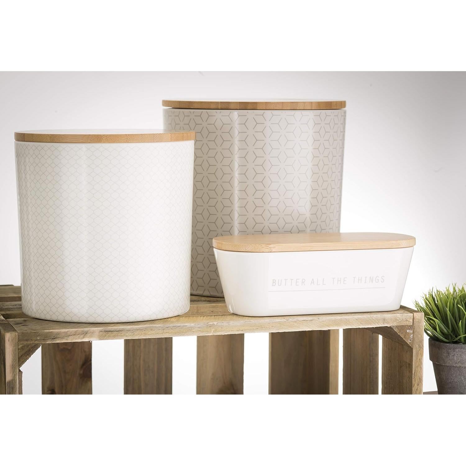 Plato para Mantequilla Tablecraft Crofthouse con Tapa 19.7cm