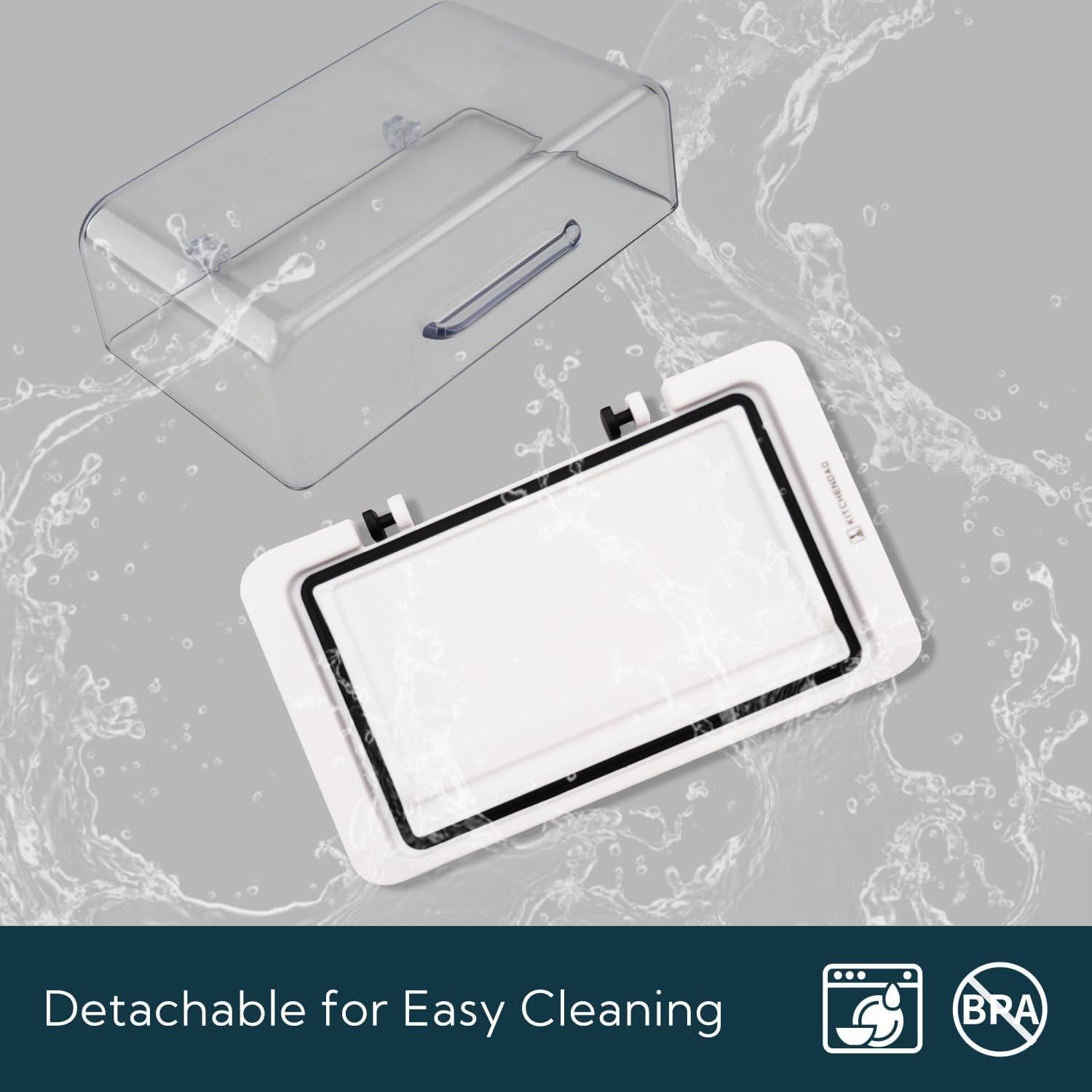 Plato de Mantequilla Hermético KITCHENDAO con Tapa 2 Barras